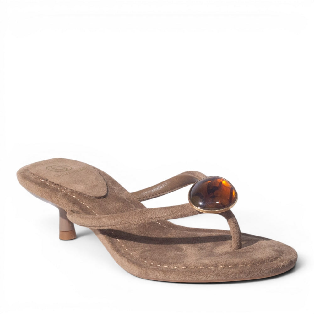 Europeon Union Women Cafe Cloth Heels #4969