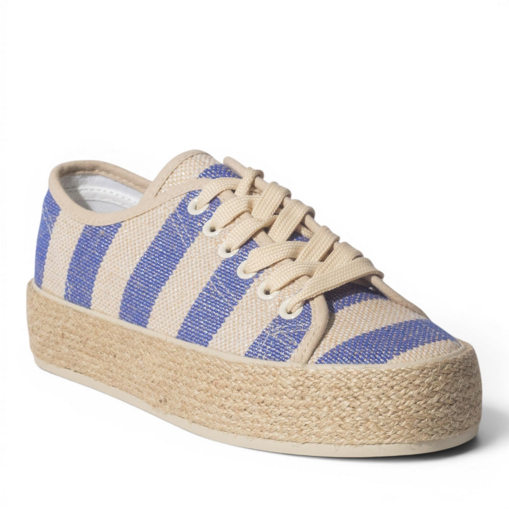 Europeon Union Women Blue Cloth Shoes #5036