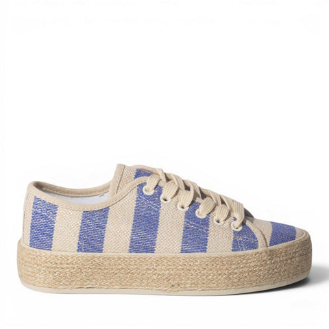 Europeon Union Women Blue Cloth Shoes #5036