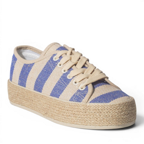 Europeon Union Women Blue Cloth Shoes #5036