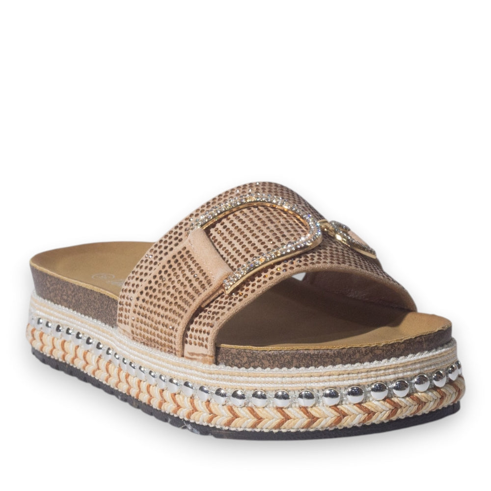 Europeon Union Women Cafe Glitter Slipper #5096