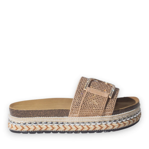 Europeon Union Women Cafe Glitter Slipper #5096