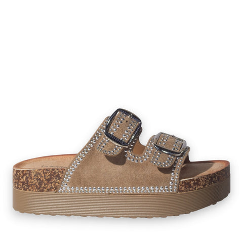 Europeon Union Women Cafe Chamois Slipper #5108