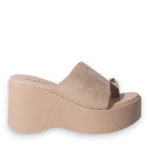 Europeon Union Women Cafe Chamois Wedges #5152
