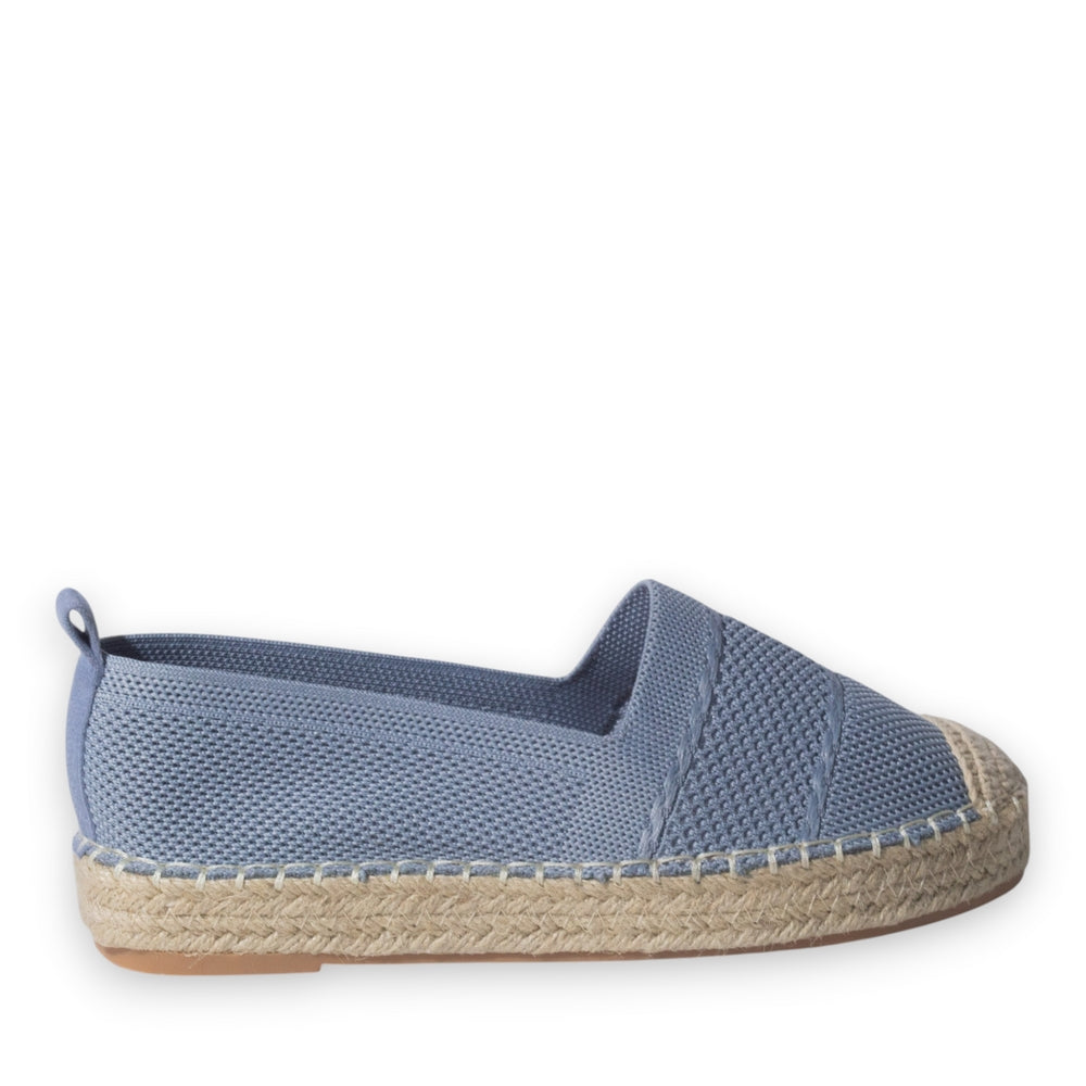 Europeon Union Women Blue Cloth Espadrilles #5213