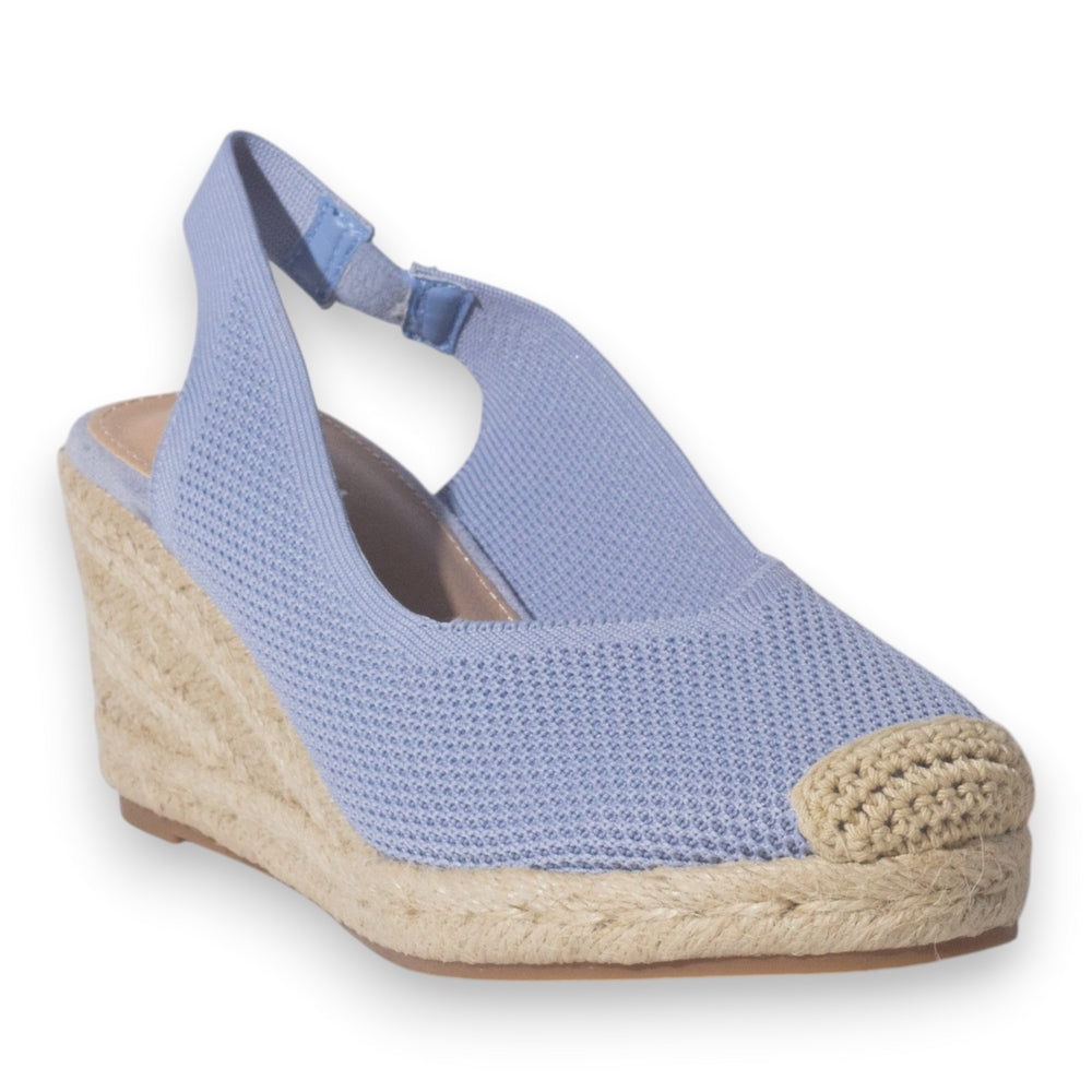 Europeon Union Women Blue Cloth Sandal #5224