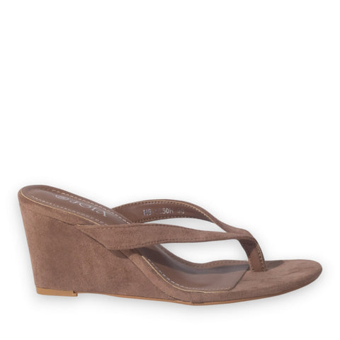 Europeon Union Women Cafe Chamois Wedges #5233
