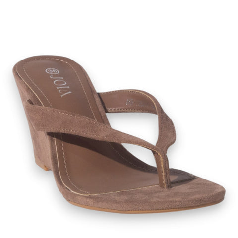 Europeon Union Women Cafe Chamois Wedges #5233