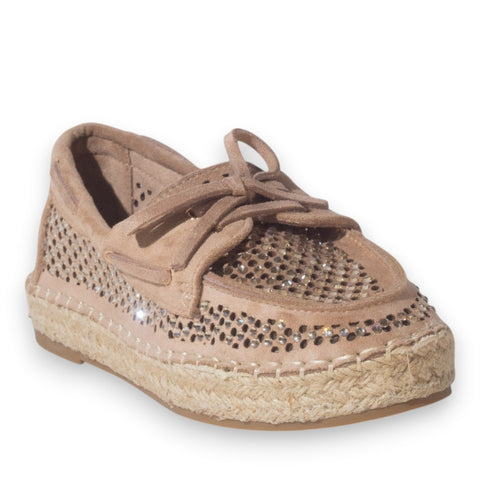 Europeon Union Women Cafe Chamois Espadrilles #5249