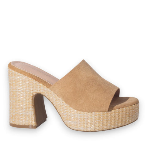 Europeon Union Women Cafe Chamois Heels #5253