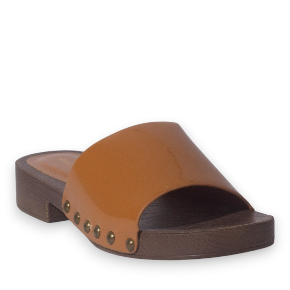 Europeon Union Women Havan Vernis Leather Slipper #5258