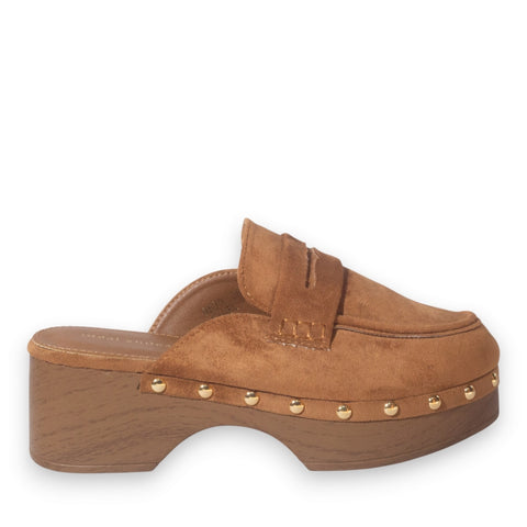 Europeon Union Women Cafe Chamois Wedges #5285