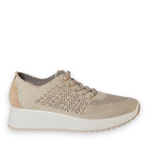 Italian Women Cafe Cloth Shoes #5342
