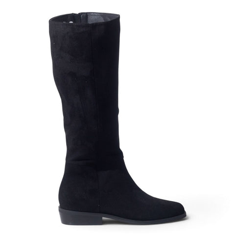 European Union Women Black Chamois Boot #5368