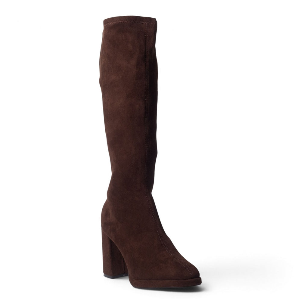 European Union Women Brown Chamois Boot #5371