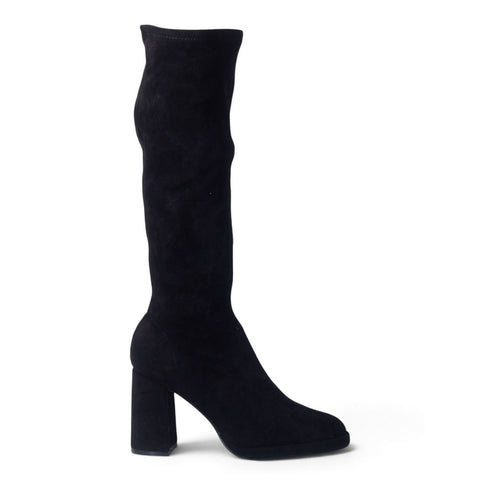 European Union Women Black Chamois Boot #5374