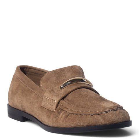 European Union Women Cafe Chamois Shoes #5387