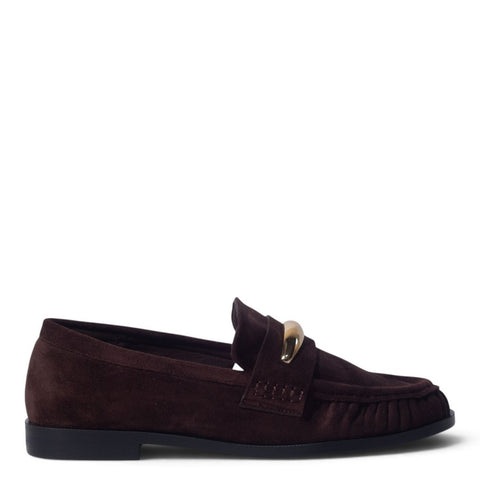European Union Women Brown Chamois Shoes #5388