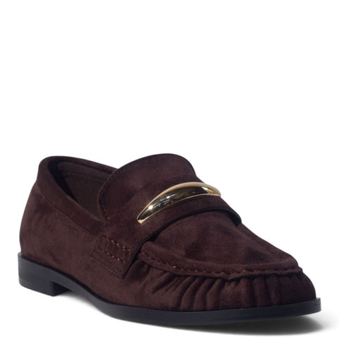 European Union Women Brown Chamois Shoes #5388