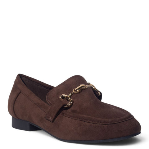 European Union Women Brown Chamois Shoes #5404