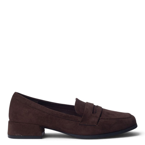 European Union Women Brown Chamois Shoes #5424