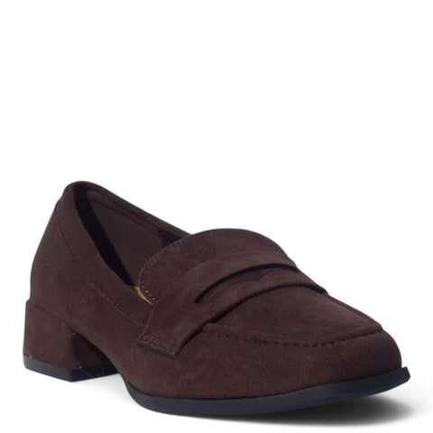 European Union Women Brown Chamois Shoes #5424