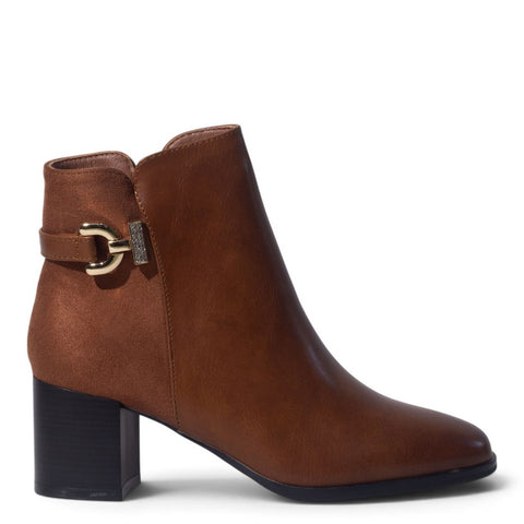 European Union Women Havan Leather Half Boot #5460