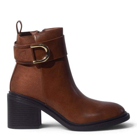European Union Women Havan Leather Half Boot #5466