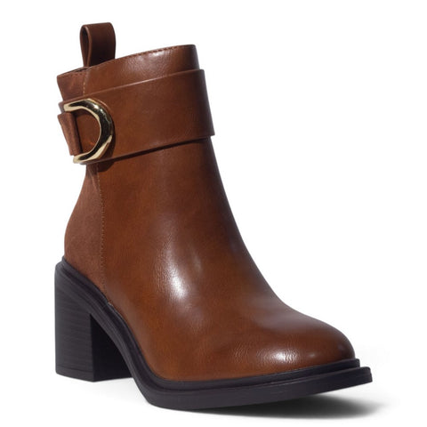 European Union Women Havan Leather Half Boot #5466