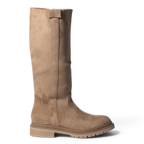 European Union Women Beige Chamois Boot #5477