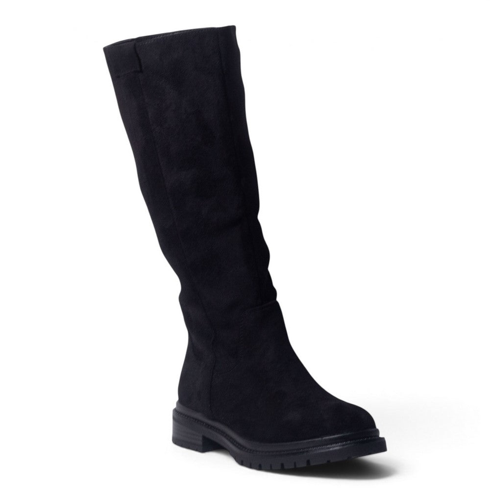 European Union Women Black Chamois Boot #5478