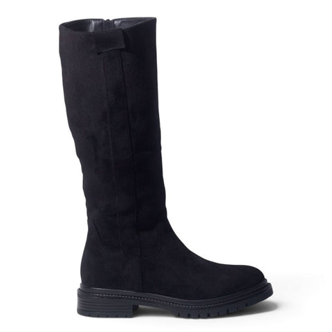 European Union Women Black Chamois Boot #5478