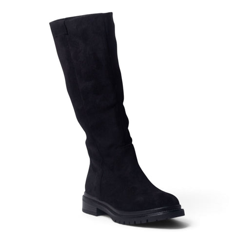 European Union Women Black Chamois Boot #5478