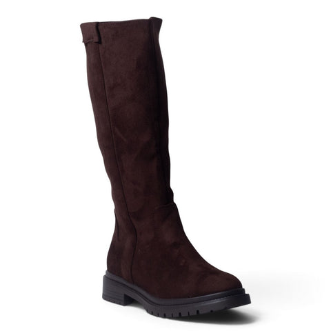 European Union Women Brown Chamois Boot #5479