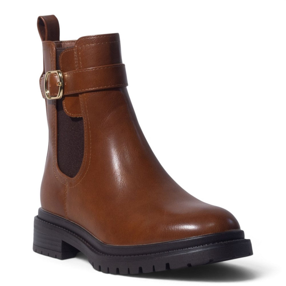 European Union Women Havan Leather Half Boot #5495