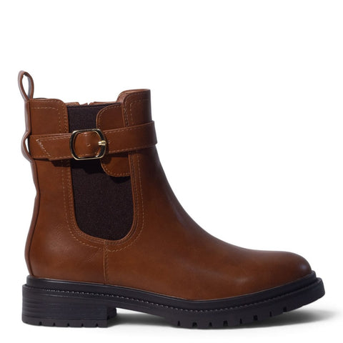 European Union Women Havan Leather Half Boot #5495