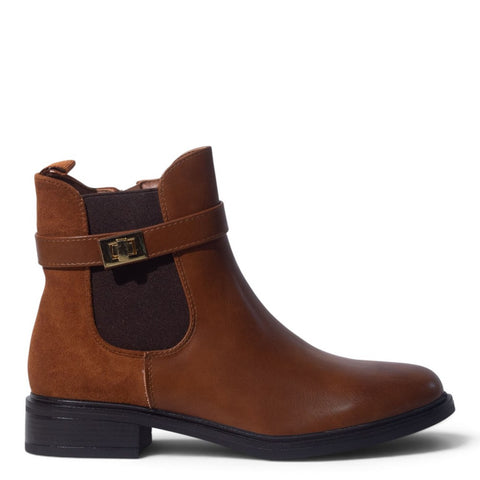 European Union Women Havan Leather Half Boot #5501