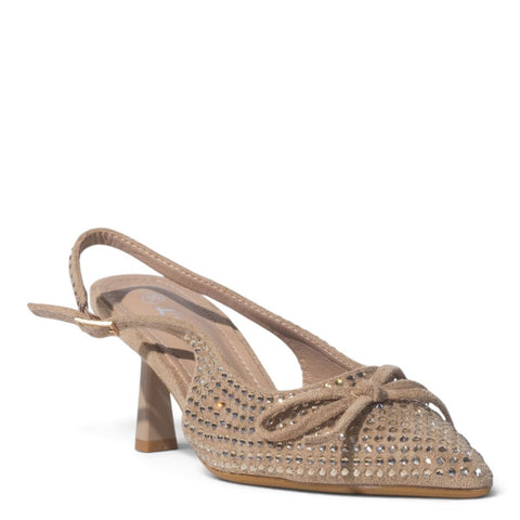 European Union Women Cafe Glitter Heels #5506