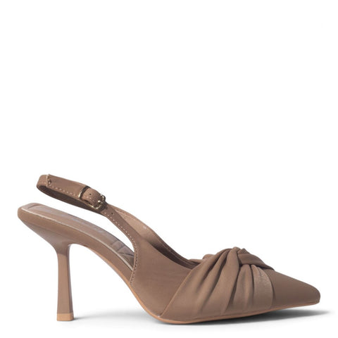 European Union Women Cafe Satin Heels #5514