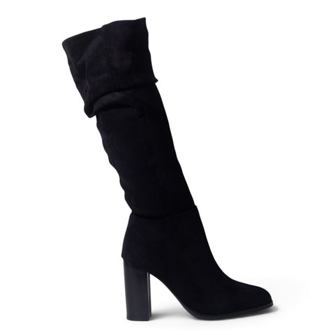 European Union Women Black Chamois Boot #5526