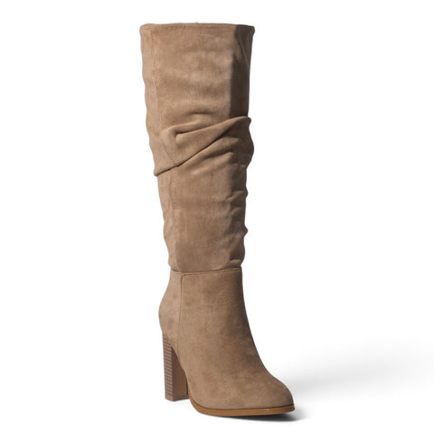 European Union Women Beige Chamois Boot #5528