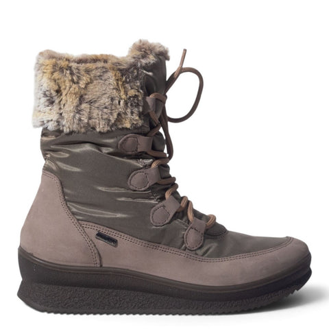 Italian Women Cafe Water Proof Half Boot #5539