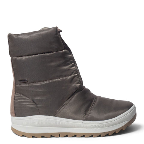 Italian Women Kaki Water Proof Half Boot #5543