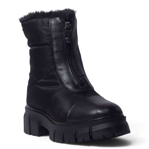 Italian Women Black Vernis Leather Shoes #5549