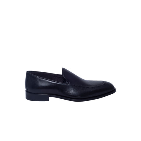 Italian Men Black Leather Shoe #3148