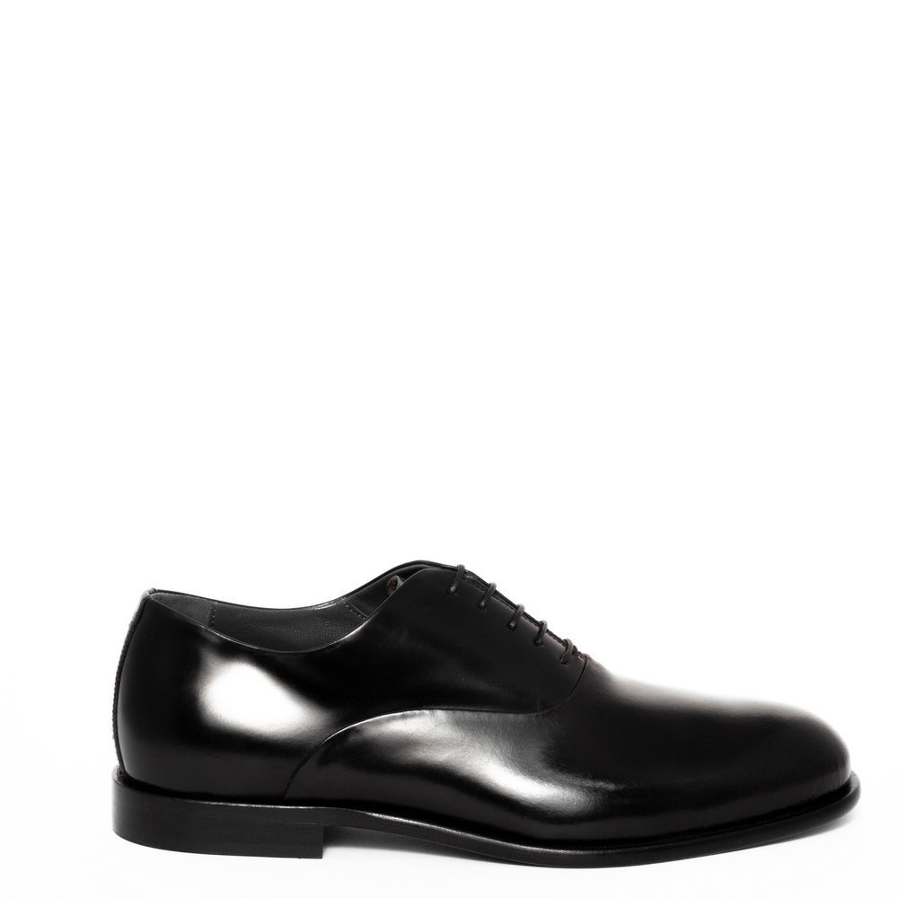Italian Men Black Leather Shoes #3419