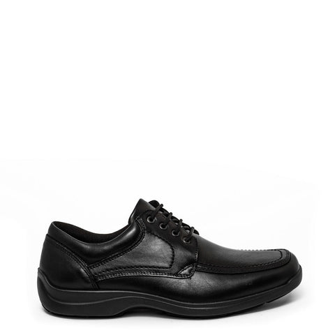 Italian Men Black Leather Shoes #3484