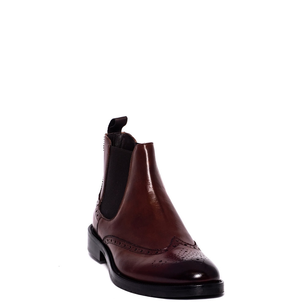 Italian Men Havan Leather Half Boot #3630