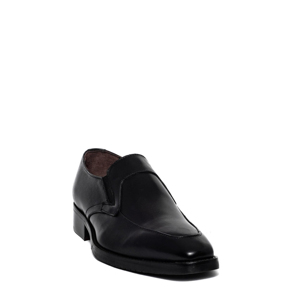 Italian Men Black Leather Shoes #3641
