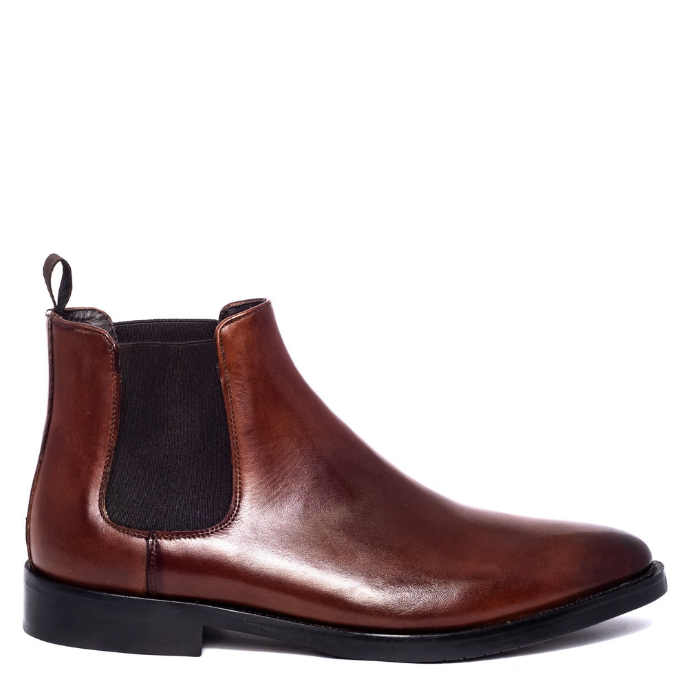 Italian Men Havan Leather Half Boot #3667